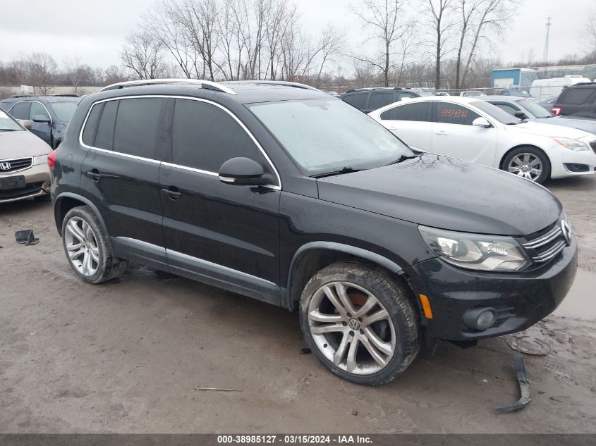 2013 VOLKSWAGEN TIGUAN SEL