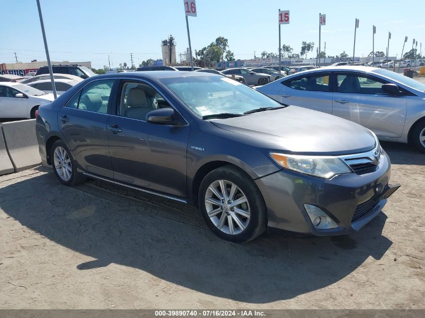 2014 TOYOTA CAMRY HYBRID XLE