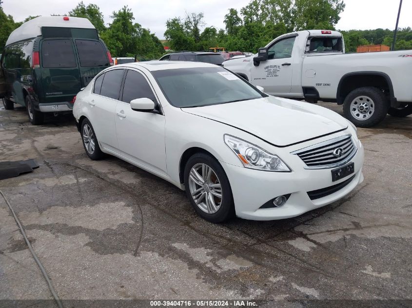 2013 INFINITI G37 JOURNEY