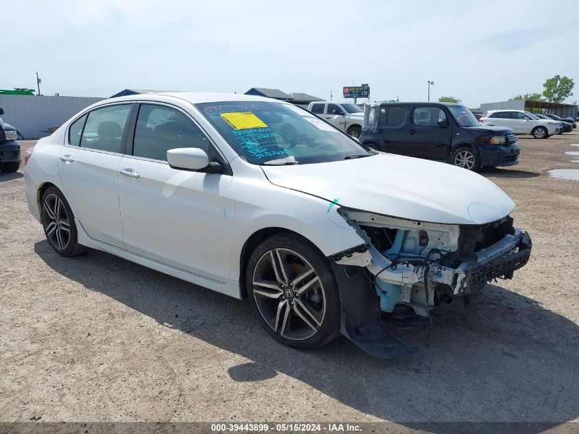 2017 HONDA ACCORD SPORT SE