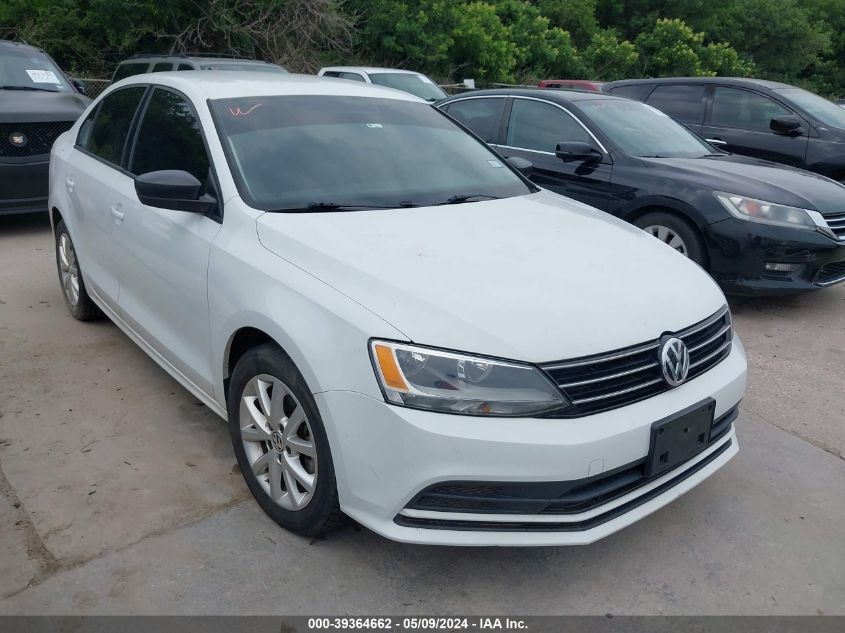 2015 VOLKSWAGEN JETTA 1.8T SE