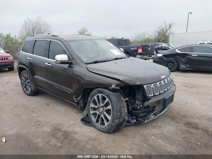 2017 JEEP GRAND CHEROKEE OVERLAND 4X2