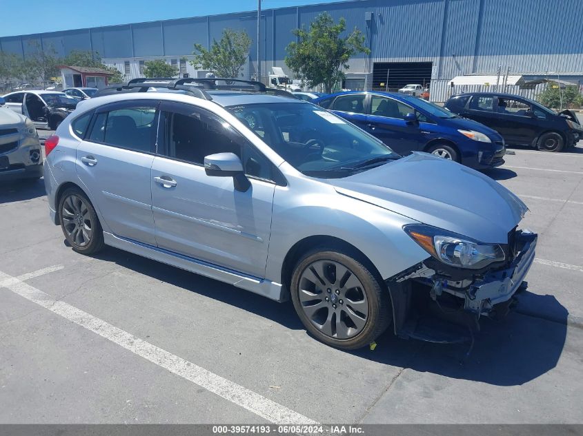 2016 SUBARU IMPREZA 2.0I SPORT PREMIUM