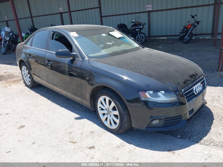 2012 AUDI A4 2.0T PREMIUM