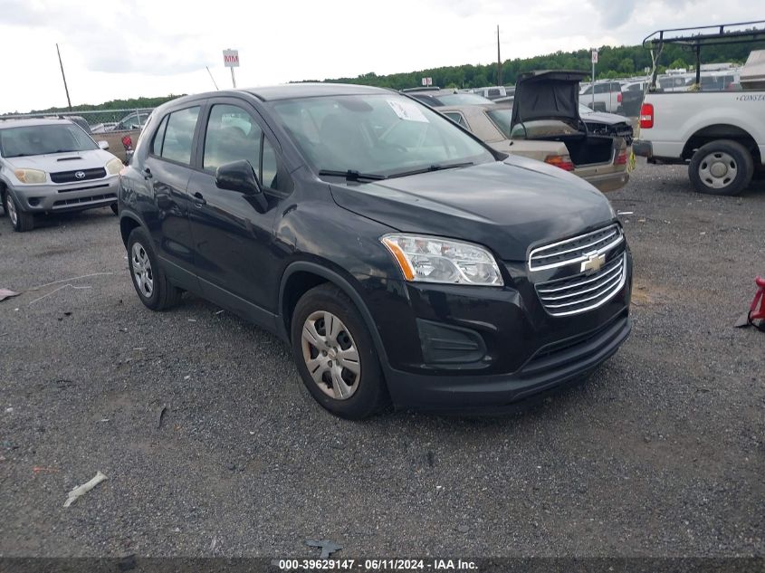 2015 CHEVROLET TRAX 1LS