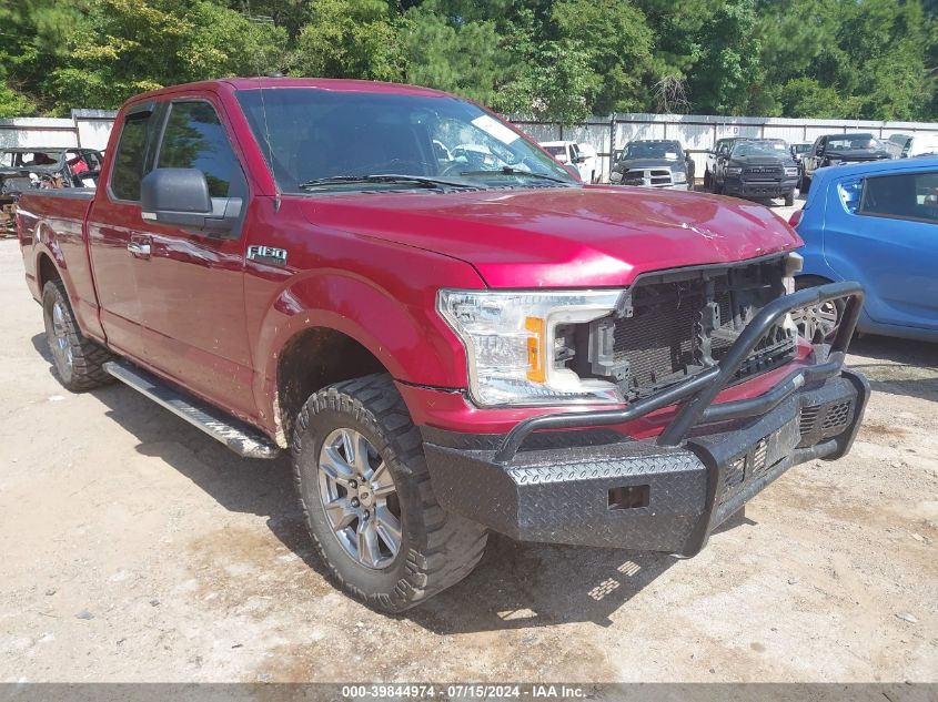 2018 FORD F-150 SUPER CAB