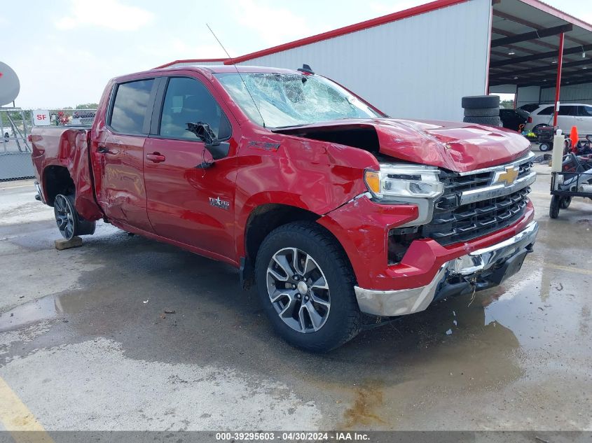 2022 CHEVROLET SILVERADO 1500 4WD  STANDARD BED LT