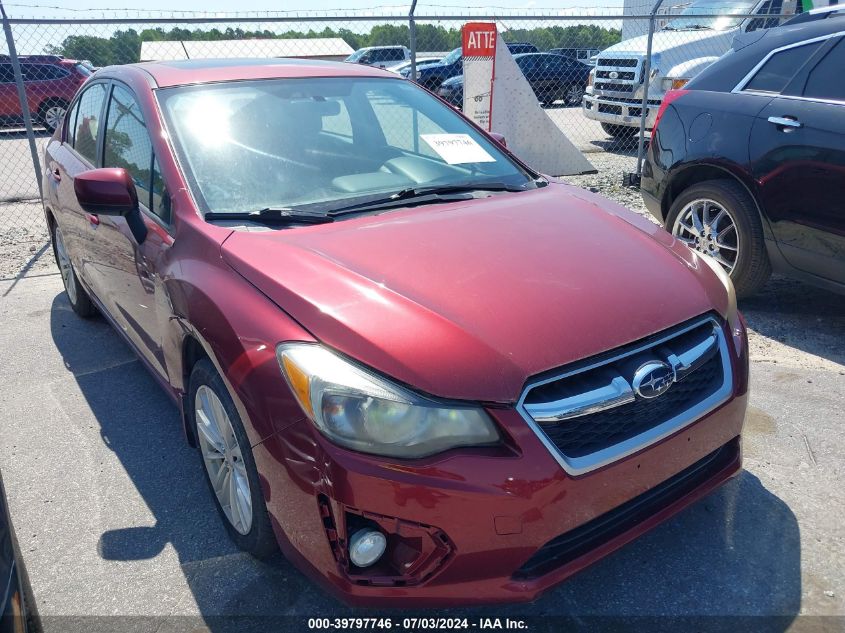 2012 SUBARU IMPREZA 2.0I PREMIUM