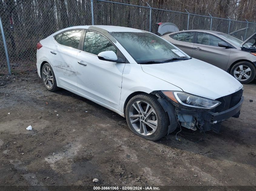 2017 HYUNDAI ELANTRA LIMITED