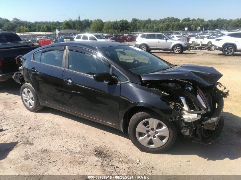 2017 KIA FORTE LX