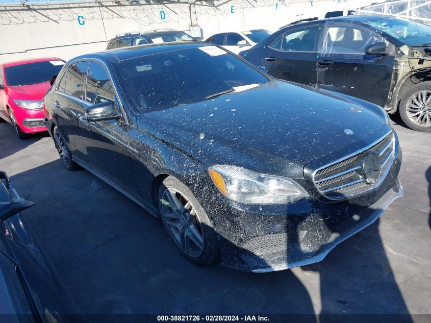 2016 MERCEDES-BENZ E 350