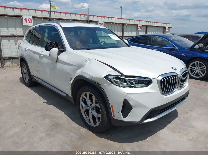 2022 BMW X3 SDRIVE30I