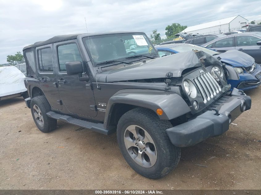 2017 JEEP WRANGLER UNLIMITED SAHARA 4X4