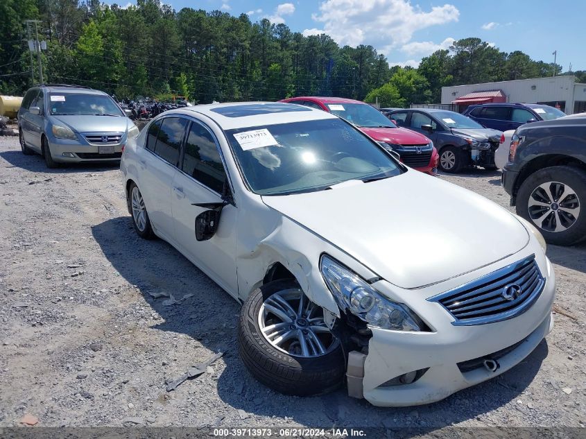 2012 INFINITI G37 JOURNEY