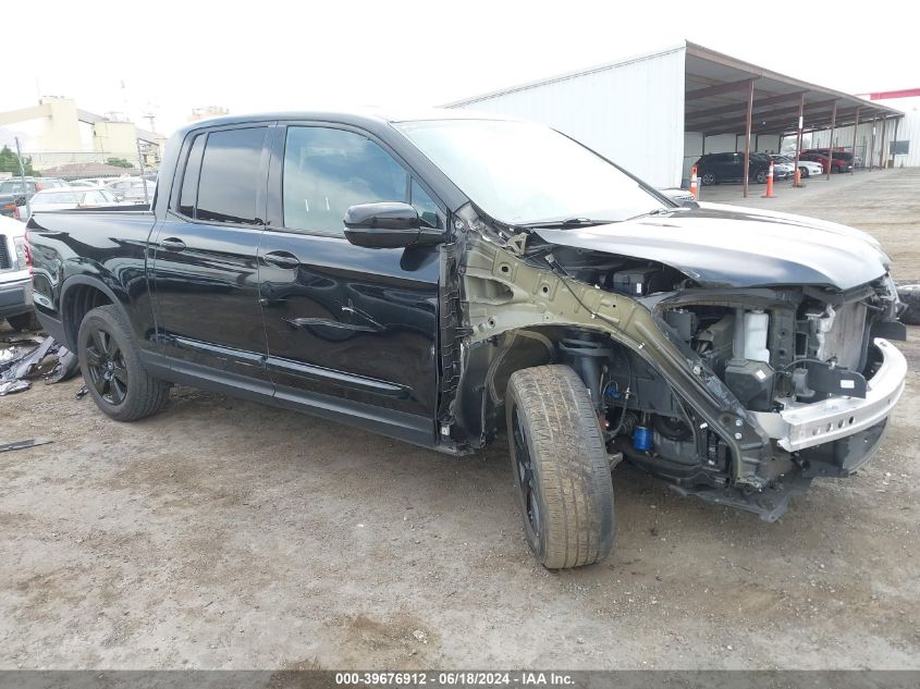 2020 HONDA RIDGELINE BLACK EDITION