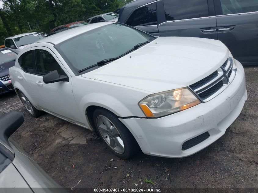 2014 DODGE AVENGER SE