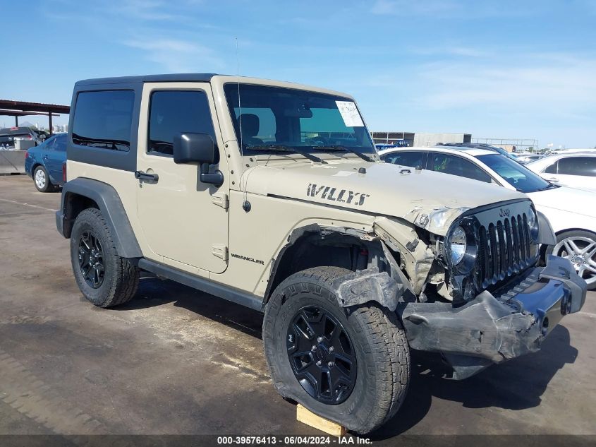 2017 JEEP WRANGLER WILLY WHEELER 4X4