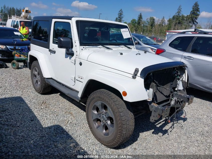 2017 JEEP WRANGLER SAHARA 4X4