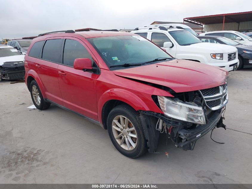 2016 DODGE JOURNEY SXT