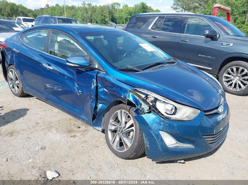 2014 HYUNDAI ELANTRA LIMITED