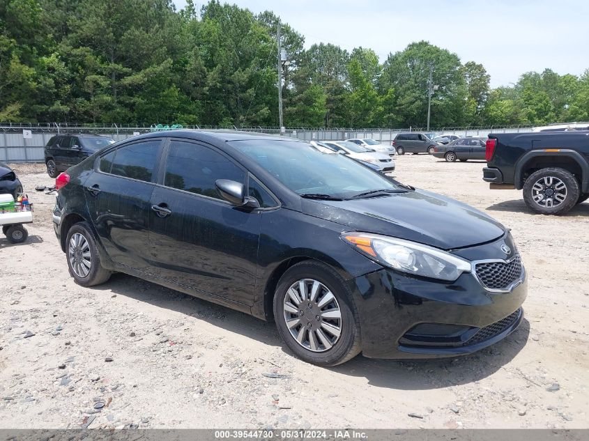 2015 KIA FORTE LX