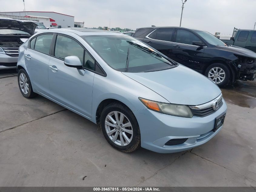 2012 HONDA CIVIC EX