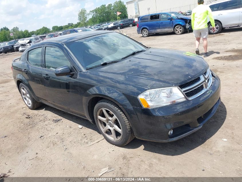 2012 DODGE AVENGER SXT PLUS