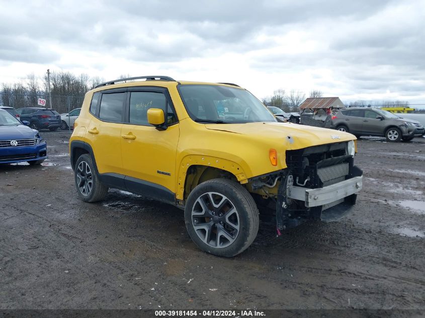 2017 JEEP RENEGADE LATITUDE 4X4