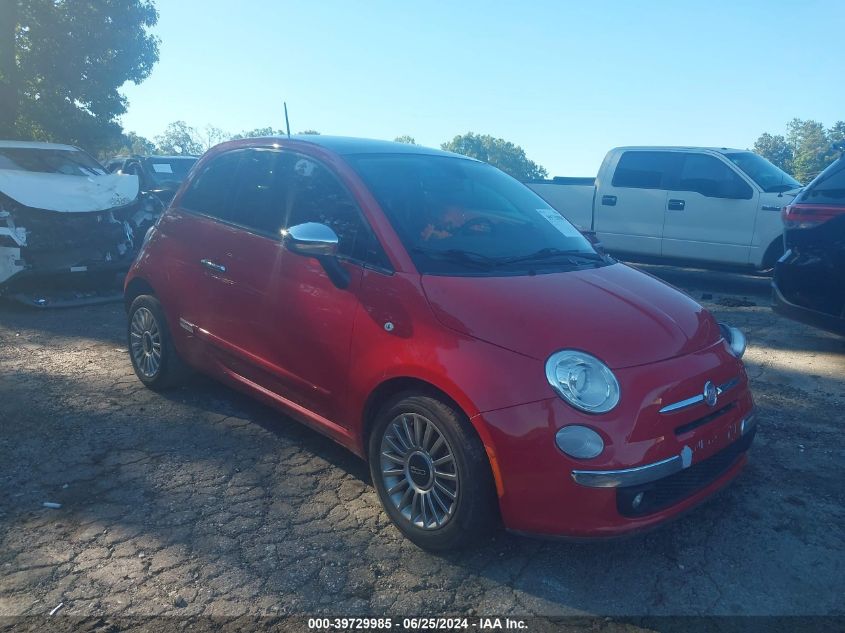 2013 FIAT 500 LOUNGE