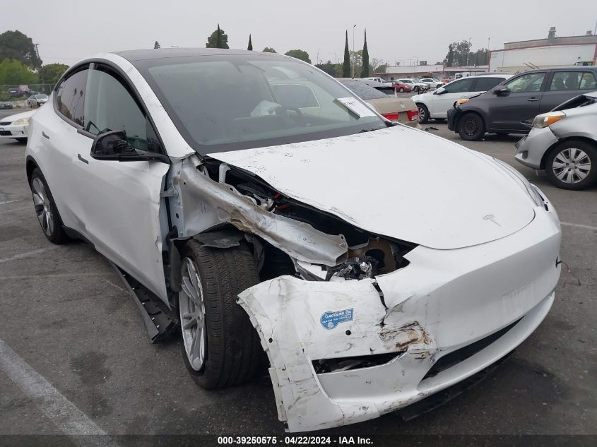 2021 TESLA MODEL Y LONG RANGE DUAL MOTOR ALL-WHEEL DRIVE