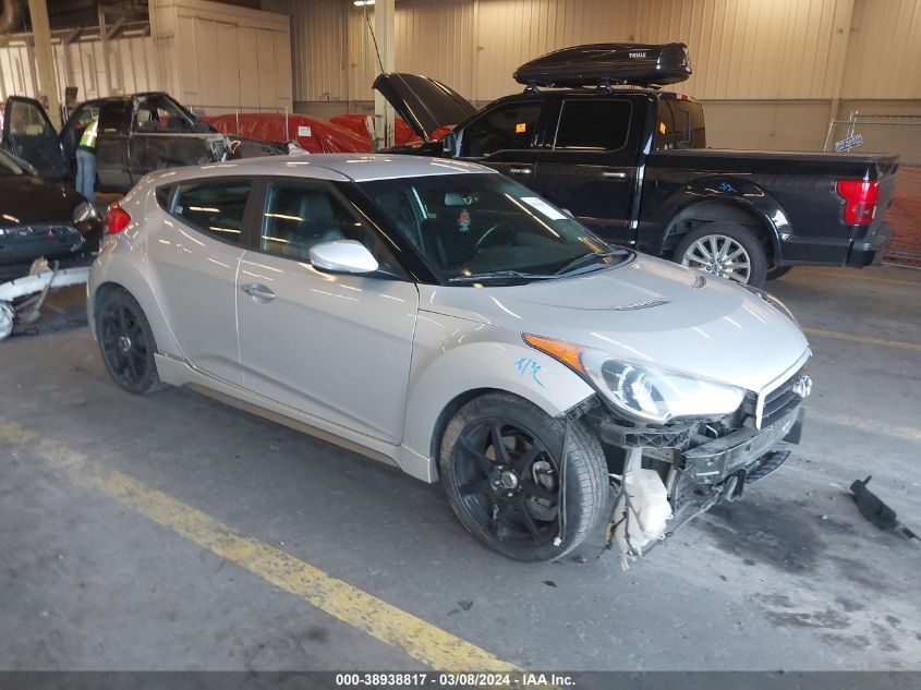 2013 HYUNDAI VELOSTER TURBO W/BLACK