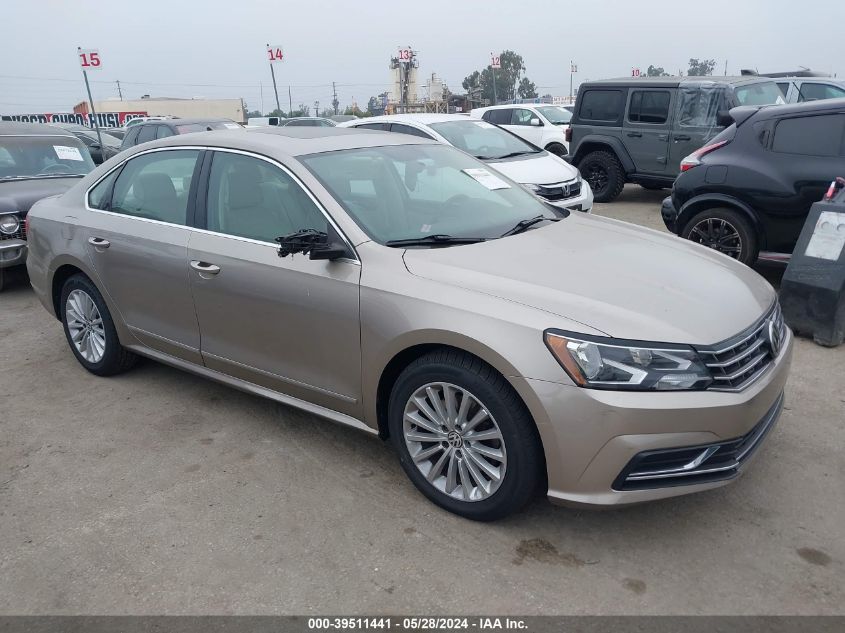 2016 VOLKSWAGEN PASSAT 1.8T SE