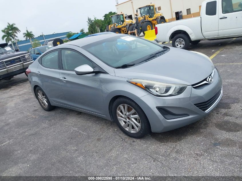 2015 HYUNDAI ELANTRA SE