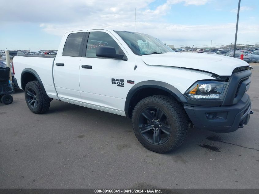 2021 RAM 1500 CLASSIC WARLOCK QUAD CAB 4X4 6'4 BOX