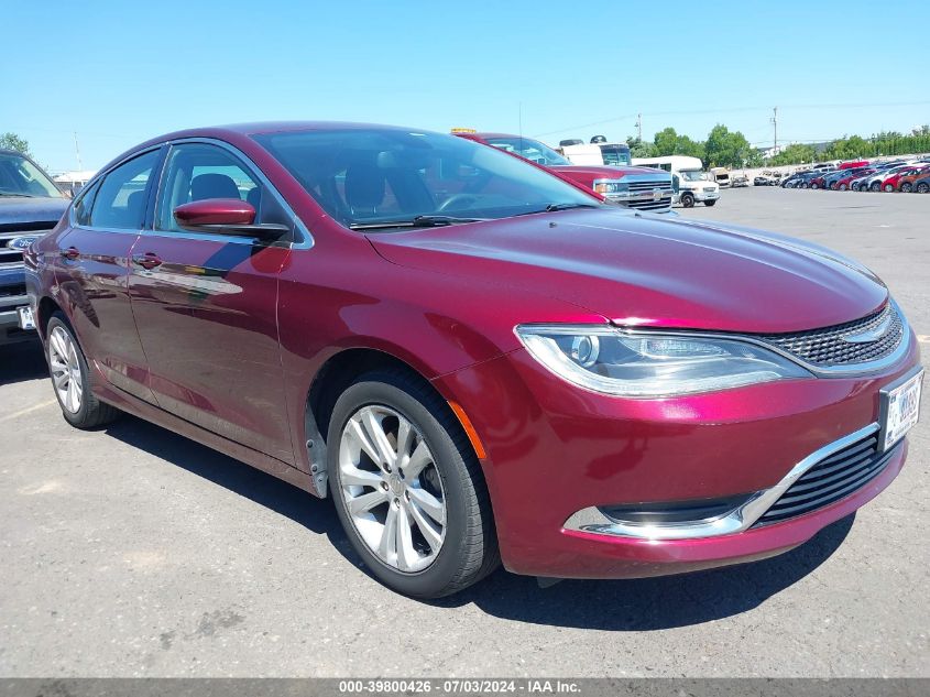 2016 CHRYSLER 200 LIMITED