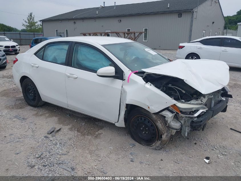 2016 TOYOTA COROLLA LE