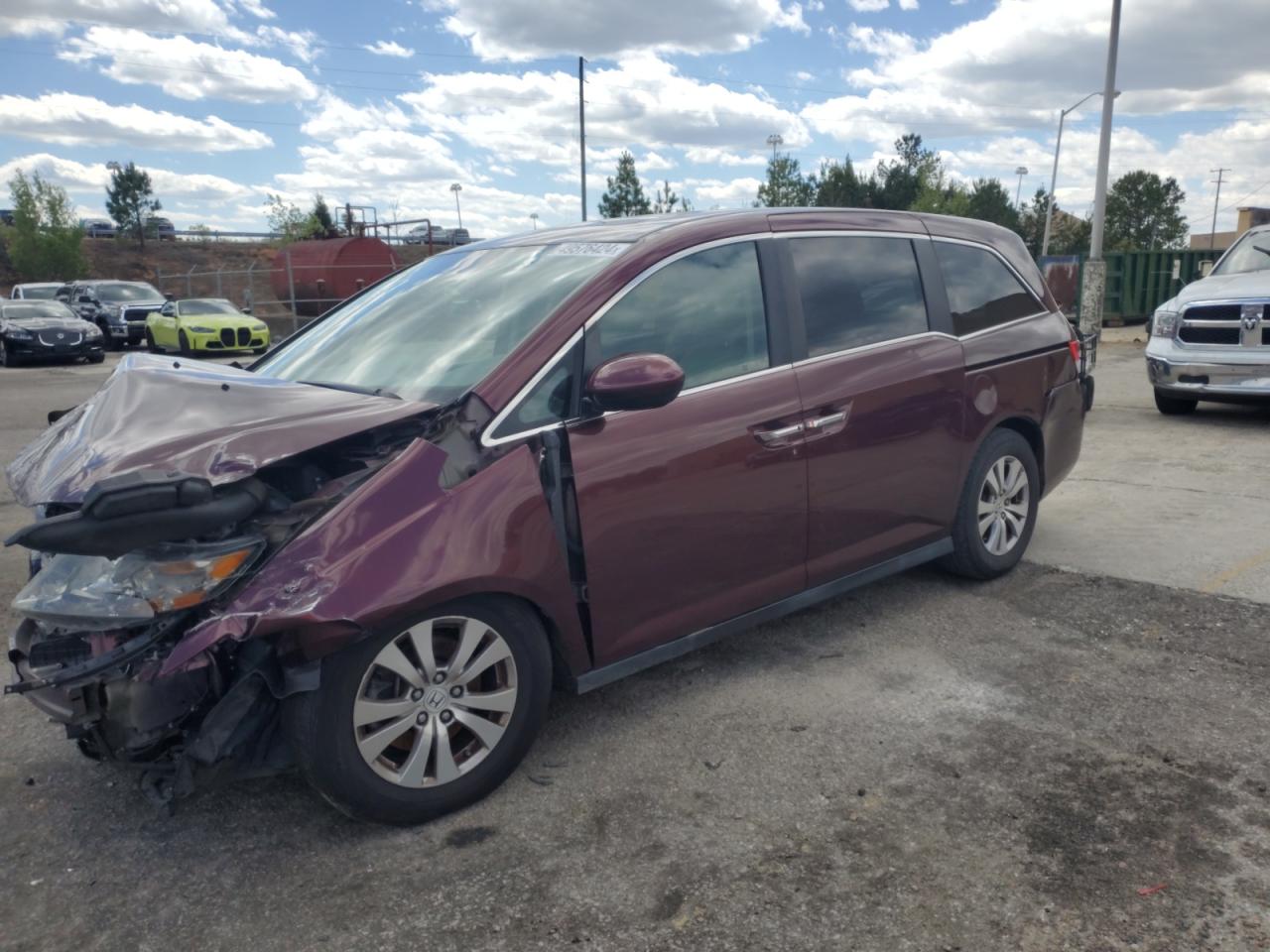 2016 HONDA ODYSSEY EXL