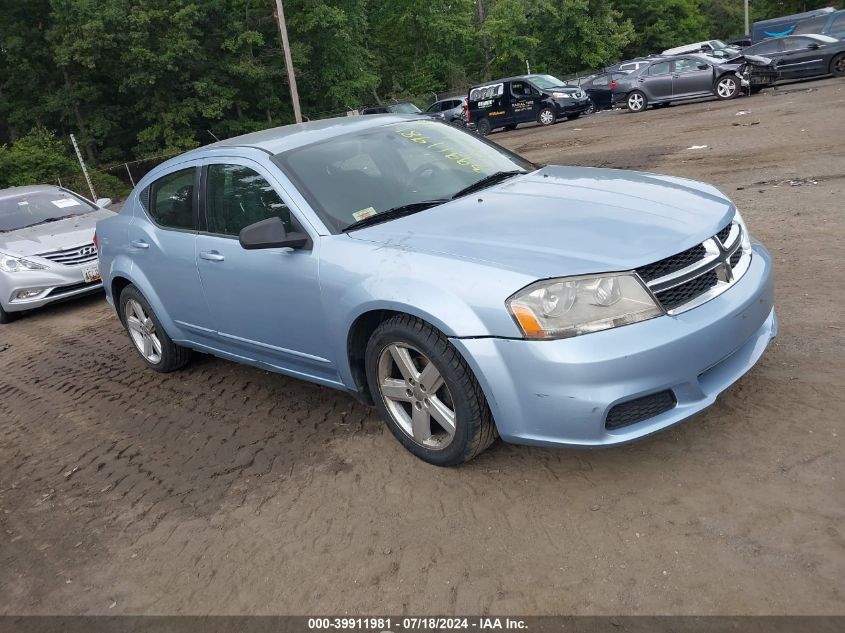 2013 DODGE AVENGER SE