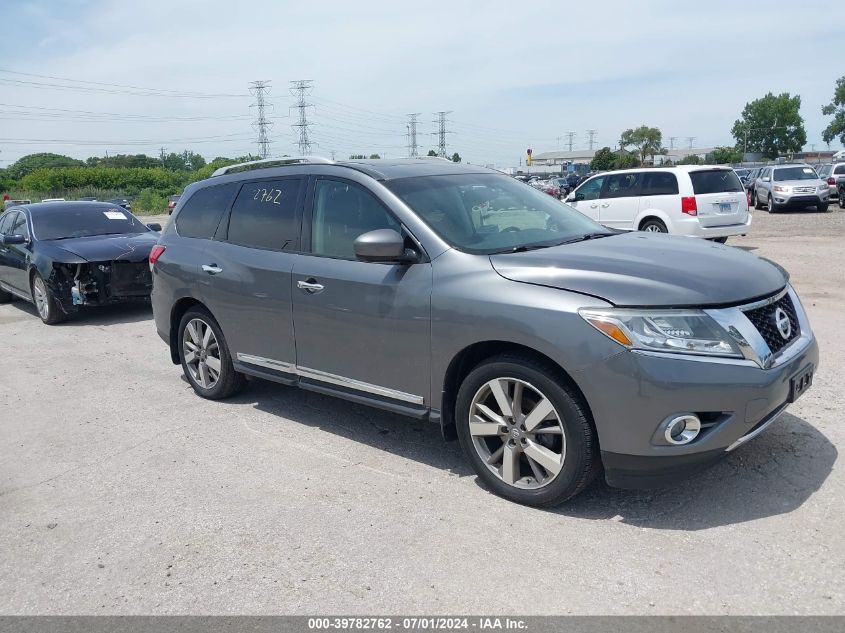 2015 NISSAN PATHFINDER PLATINUM