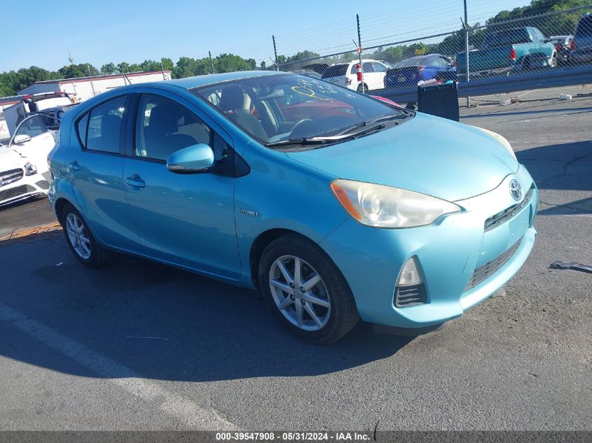 2012 TOYOTA PRIUS C THREE