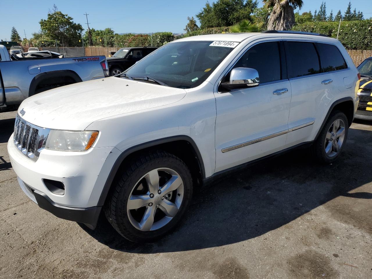 2013 JEEP GRAND CHEROKEE OVERLAND