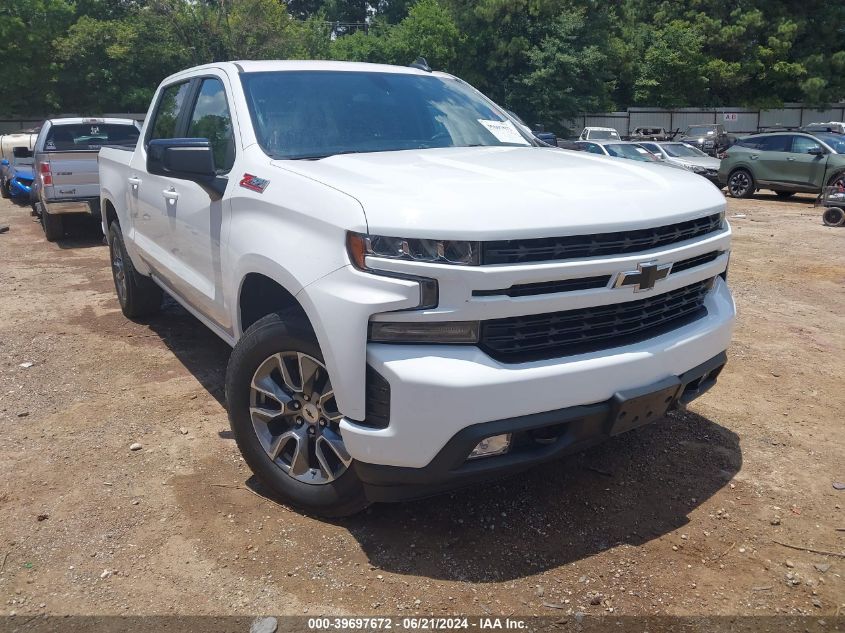 2021 CHEVROLET SILVERADO 1500 4WD  SHORT BED RST