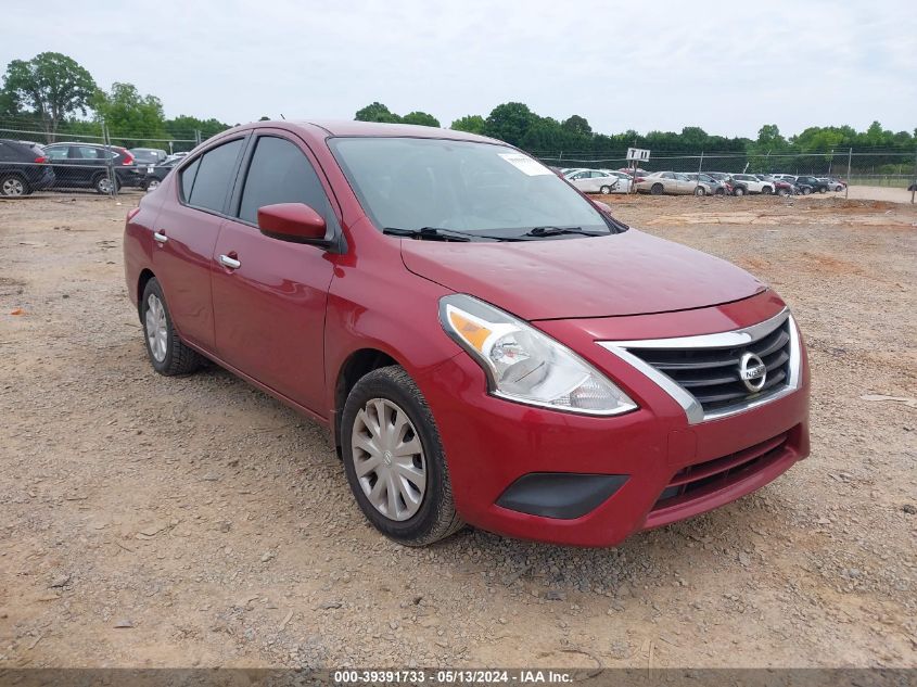 2019 NISSAN VERSA 1.6 SV