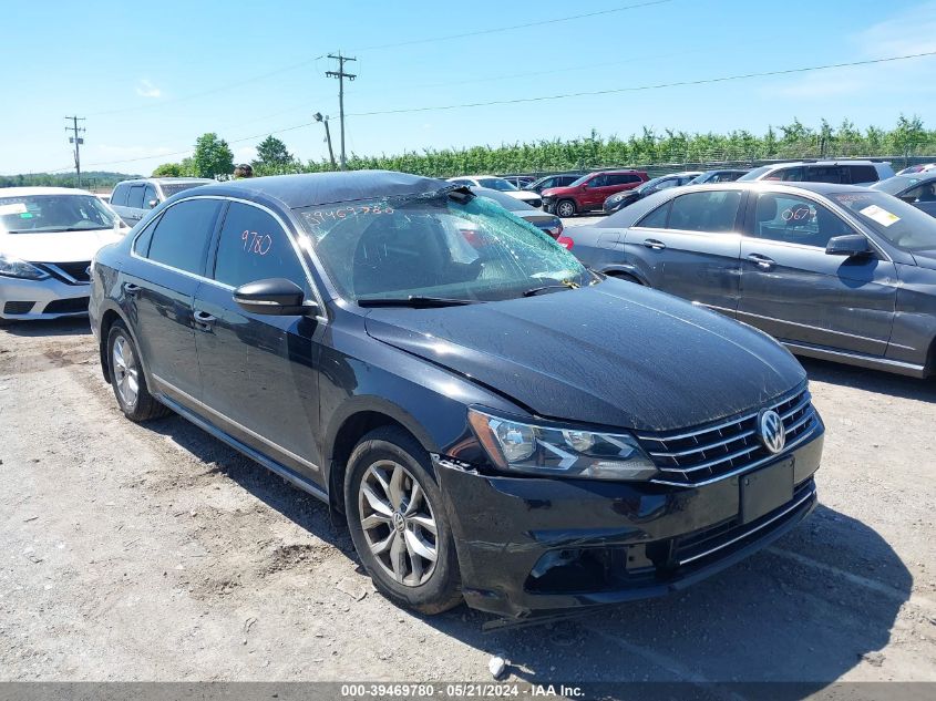 2017 VOLKSWAGEN PASSAT 1.8T S