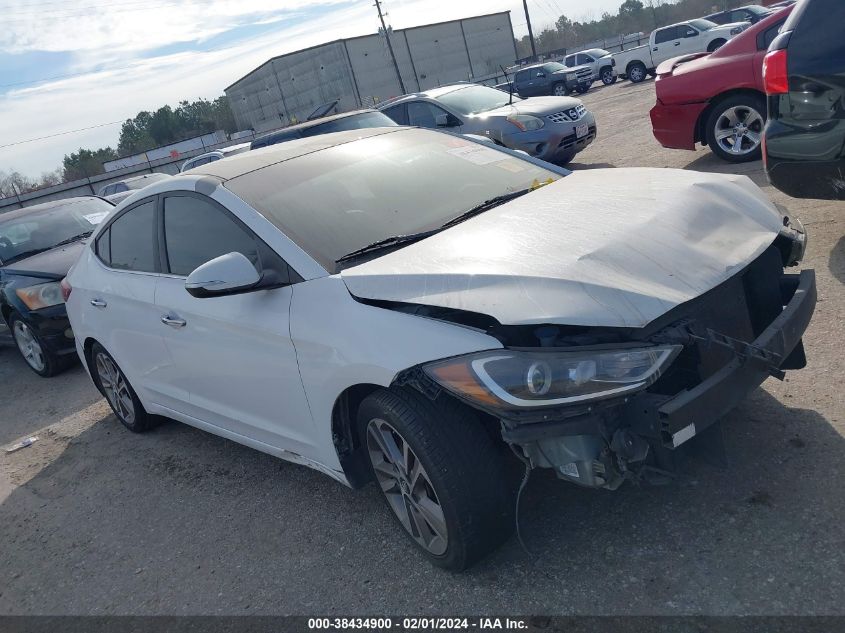 2017 HYUNDAI ELANTRA LIMITED