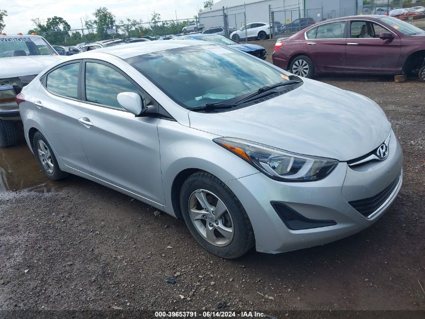 2015 HYUNDAI ELANTRA SE