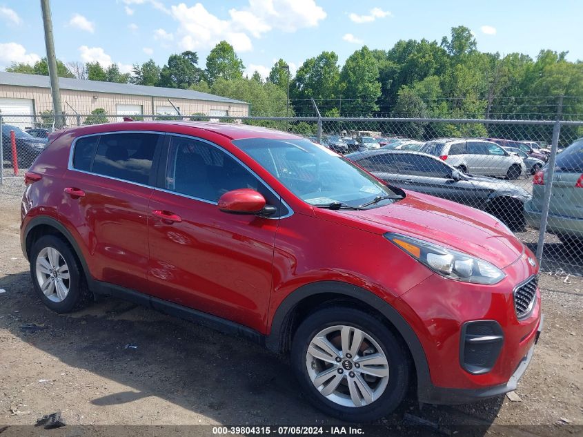 2017 KIA SPORTAGE LX