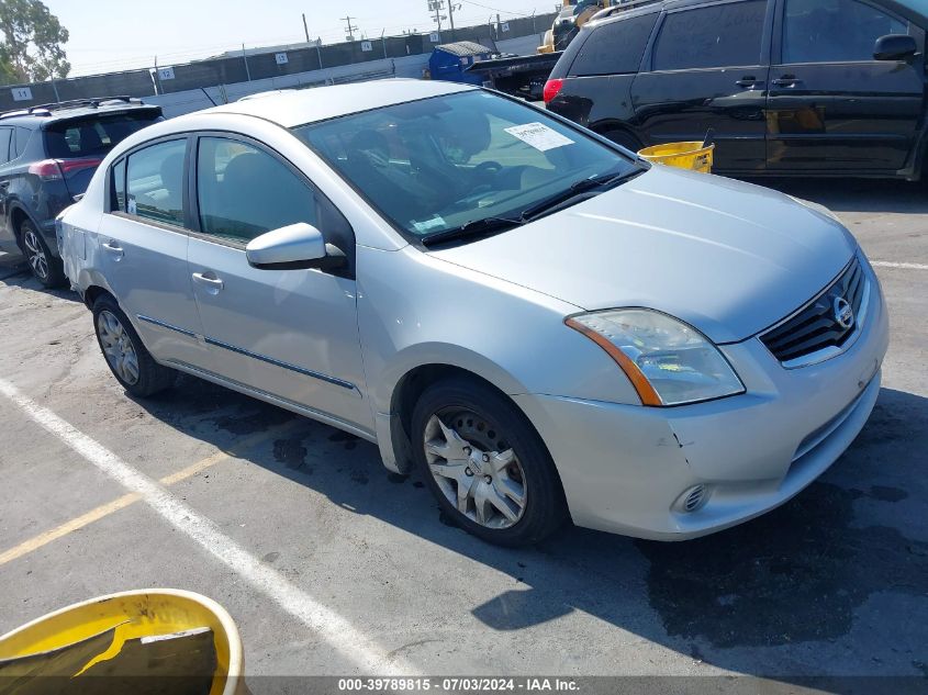 2012 NISSAN SENTRA 2.0 S