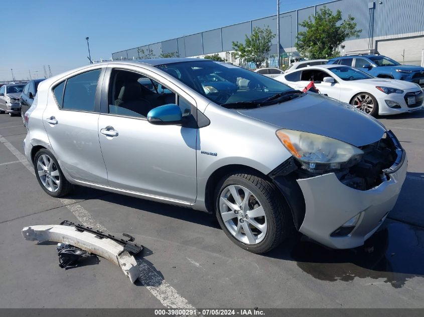 2012 TOYOTA PRIUS C FOUR