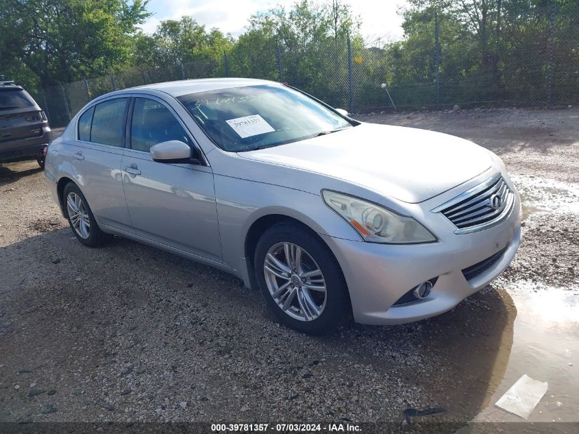 2010 INFINITI G37X